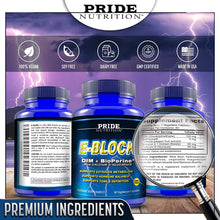 E-Block 60 Vegetarian Capsules Estrogen Blocker For Men and Women New Formula PRIDE NUTRITION Inc.