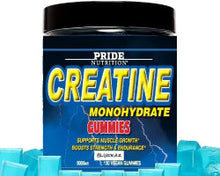 Creatine Monohydrate Gummies for Men & Women-5g of Creatine Monohydrate per Serving- Help Increase Strength and Build Muscle,Sugar Free,Vegan, 120 Count PRIDE NUTRITION