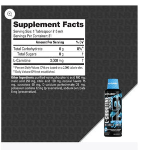 L-Carnitine Liquid 3,00mg 16 fl oz L-Carnitine Liquid 3,00mg 16 fl oz