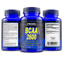 BCAA Caps (Recovery) PRIDE NUTRITION Inc.