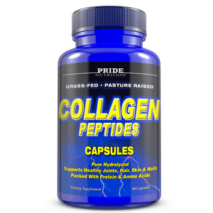 Collagen Peptide 60 Capsules PRIDE NUTRITION