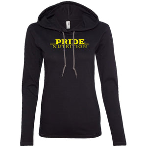 Pride Anvil Ladies' LS T-Shirt Hoodie CustomCat