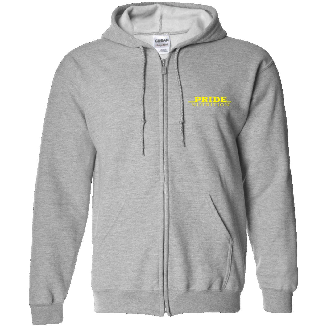 Pride Gildan Zip Up Hooded Sweatshirt CustomCat
