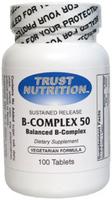 Trust B-Complex 50 mg 100 Caps PRIDE NUTRITION